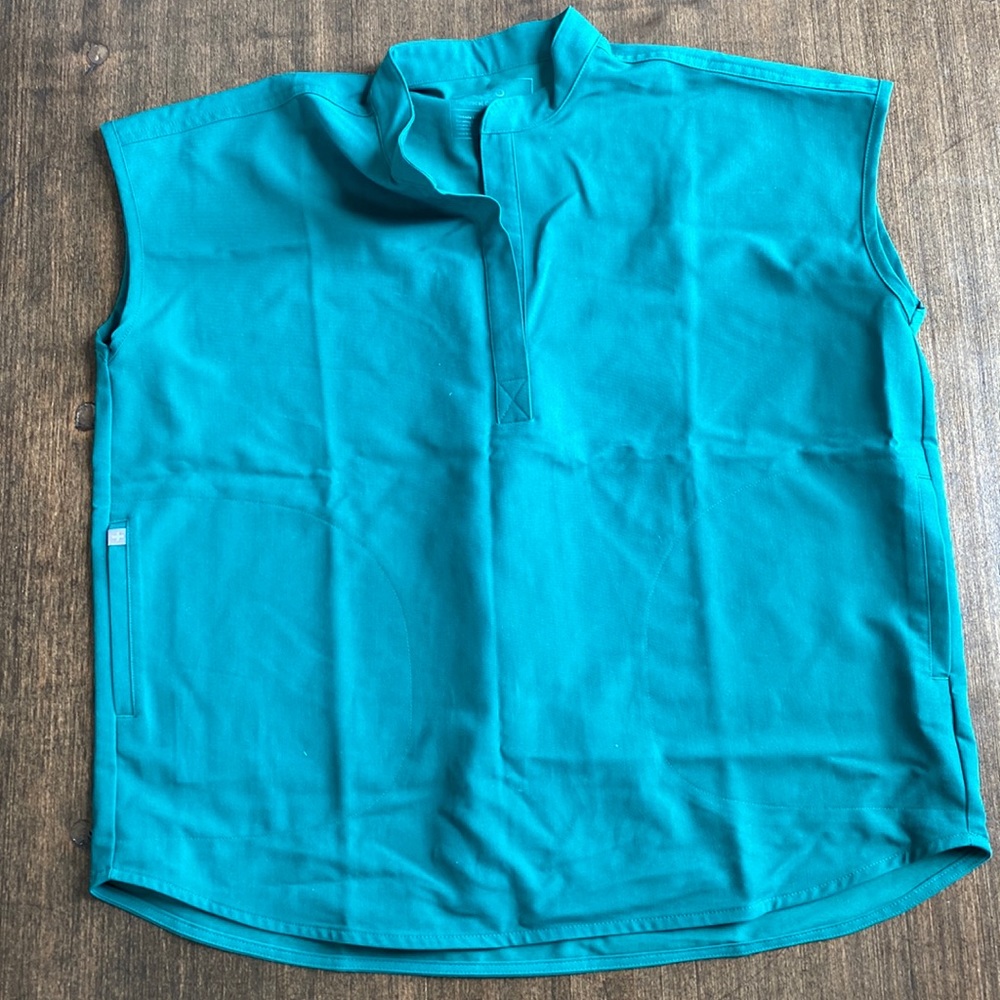 FIGS Hunter Green Rafaela Scrub Top